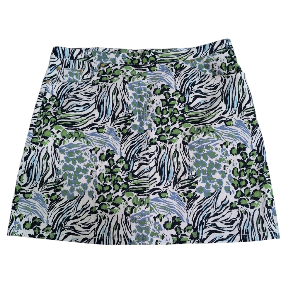 Hearts Of Palm Skort, Skirt Shorts, Fun Pattern, Pull On, Size 14
